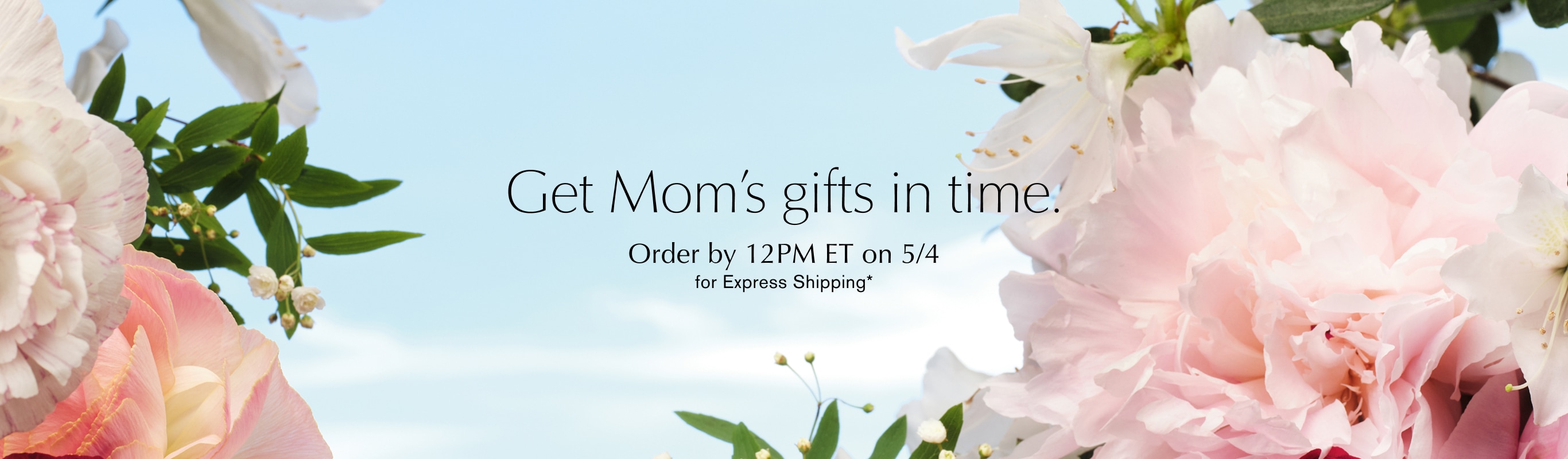 Mother's Day Shipping Deadline