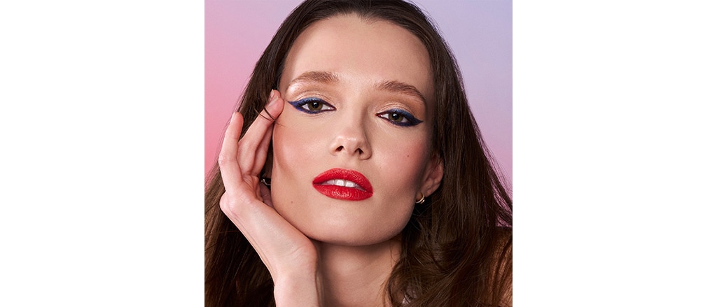color contrast makeup bold and jewel toned