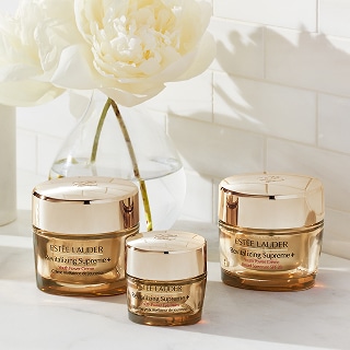 photo of woman getting wedding skincare and makeup done