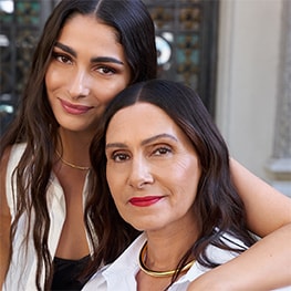 photo of a mom and daughter beauty duos