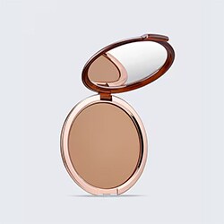 photo of bronze goddess bronzer for peach makeup look
