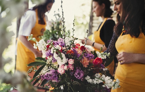 photo of women at wellness retreat