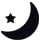 photo of night sleep quiz icon moon
