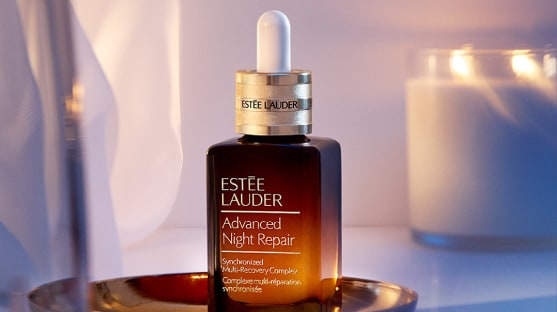 photo of advanced night repair time saving beauty products