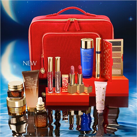 Estée Lauder Blockbuster Festive Edition The ultimate gift featuring 7  full-size favourites